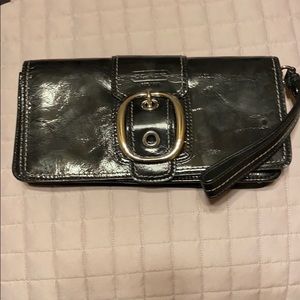 Coach Patent Wristlet